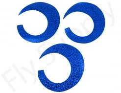 Wiggle Tails Jumbo Wide 3pc Original Pacchiarini’s -Fishing Equipment Shop Wiggle Tails Jumbo Wide 3pc Original Pacchiarinis FSTYING WTJW X 9. holographic blue