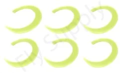 Wiggle Tails XL 6pc Original Pacchiarini’s -Fishing Equipment Shop Wiggle Tails XL 6pc Original Pacchiarinis FSTYING WTXL X fel geel