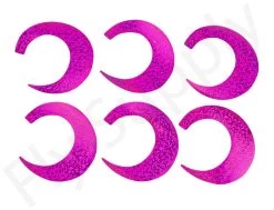 Wiggle Tails XL 6pc Original Pacchiarini’s -Fishing Equipment Shop Wiggle Tails XL 6pc Original Pacchiarinis FSTYING WTXL X holographic pink