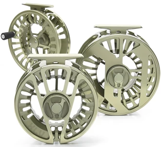 Vision XLV Olive Fly Reel 2 Vision XLV Olive Fly Reel - Image 2