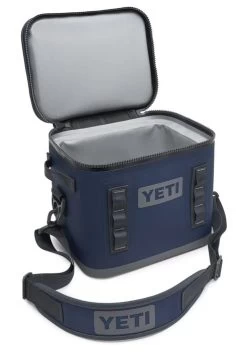 YETI Hopper Flip 12 Soft Cooler Navy -Fishing Equipment Shop YETI Hopper Flip 12 Soft Cooler Navy SKU E161 NVY 191242 website assets studio navy flip 12 q open 1680x1024 1589932452338 1