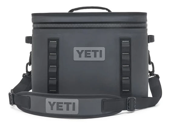 YETI Hopper Flip 18 Soft Cooler Charcoal 1 YETI Hopper Flip 18 Soft Cooler Charcoal