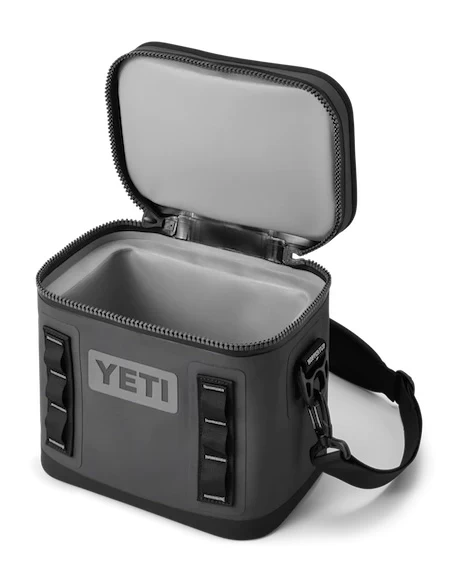 YETI Hopper Flip 8 Soft Cooler Charcoal 5 YETI Hopper Flip 8 Soft Cooler Charcoal - Image 5