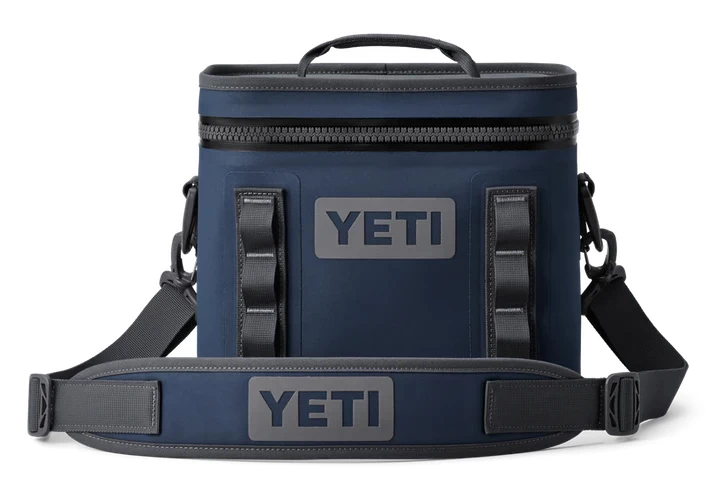 YETI Hopper Flip 8 Soft Cooler Navy 1 YETI Hopper Flip 8 Soft Cooler Navy