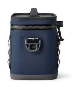 YETI Hopper Flip 8 Soft Cooler Navy 12 YETI Hopper Flip 8 Soft Cooler Navy -Fishing Equipment Shop YETI Hopper Flip 8 Soft Cooler Navy SKU E160 NVY w hopper flip 8 navy side 7735 b 1