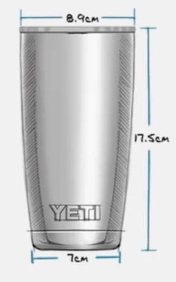 YETI Rambler 20oz Tumbler Stainless Steel -Fishing Equipment Shop YETI Rambler 20oz Tumbler Stainless Steel SKU 0305 STS 20oz