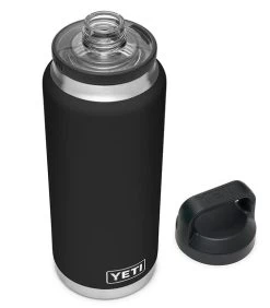 YETI Rambler 36oz Bottle Black -Fishing Equipment Shop YETI Rambler 36oz Bottle Black SKU 0311 BLK yeti rambler 36oz bottle black3