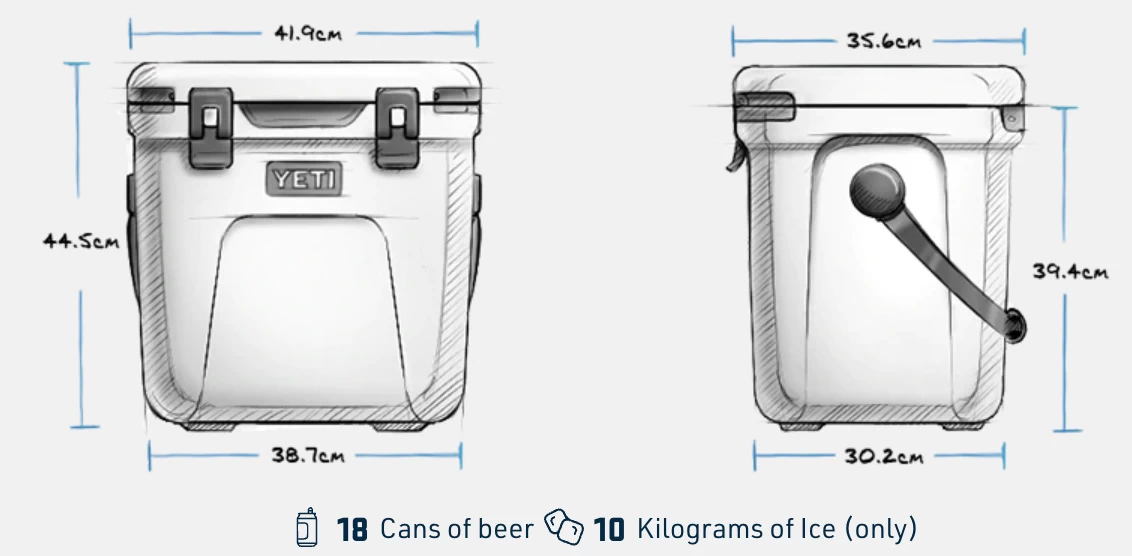 YETI Roadie 24 Cool Box Tan 6 YETI Roadie 24 Cool Box Tan - Image 6