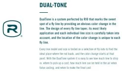 RIO Bonefish DualTone Fly Line -Fishing Equipment Shop aa20dual20tone20logo20rio 4