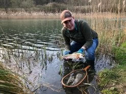 Winston PURE Fly Rod -Fishing Equipment Shop daniel20met20regenboog20forel20medium