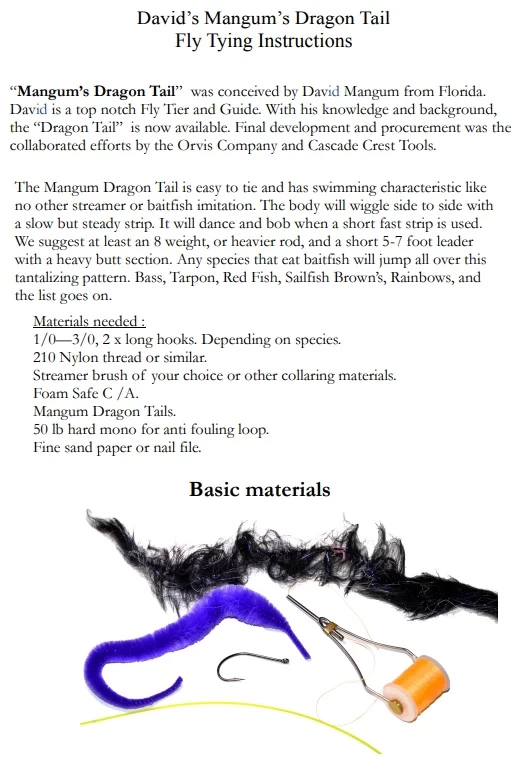 Cascade Mangums Dragon Tails 5pc 14 Cascade Mangums Dragon Tails 5pc - Image 14