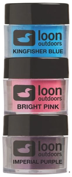 Loon Fly Tying Powders Bright