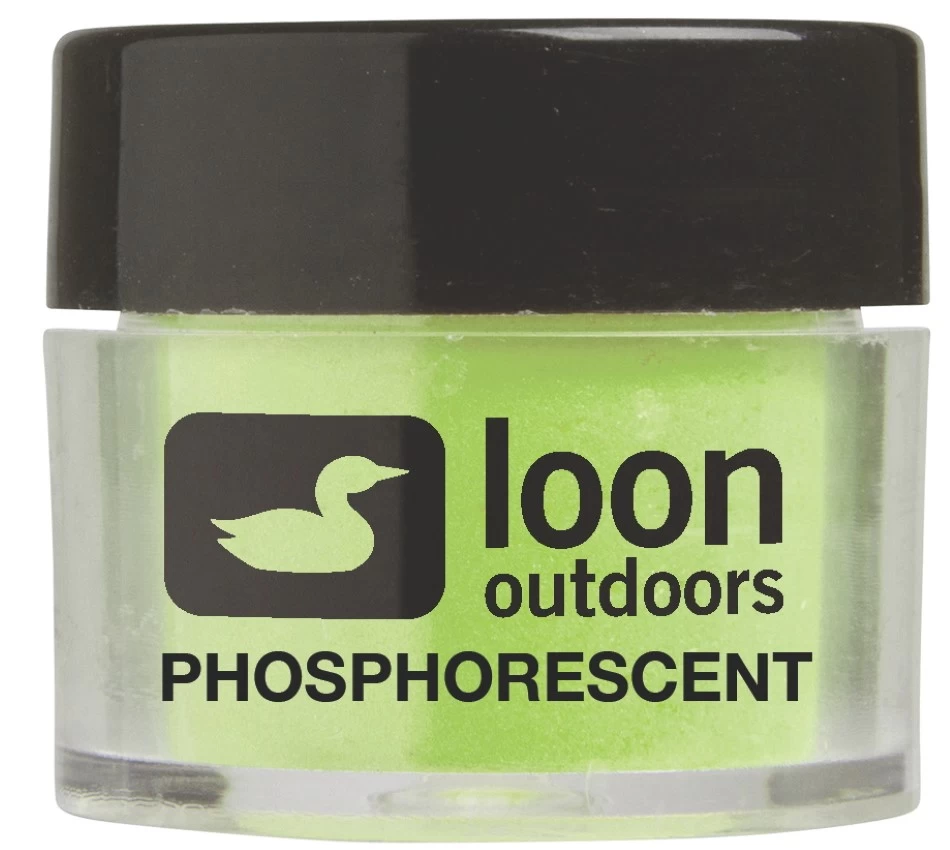 Loon Fly Tying Powder Phosphorescent 1 Loon Fly Tying Powder Phosphorescent