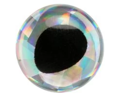 3D Epoxy Fish Eyes Holographic Silver