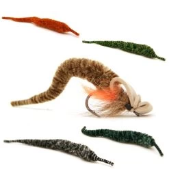 Cascade Variegated Mini Dragon Tails 5pc -Fishing Equipment Shop mangums variegated mini dragon tails