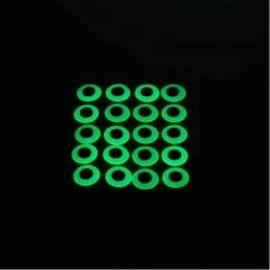 Pike Monkey Glowing Green Epoxy Eyes