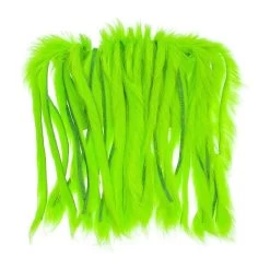 Rabbit Half Skin Zonker 4mm -Fishing Equipment Shop rabbit20skin20fluo20chartreuse