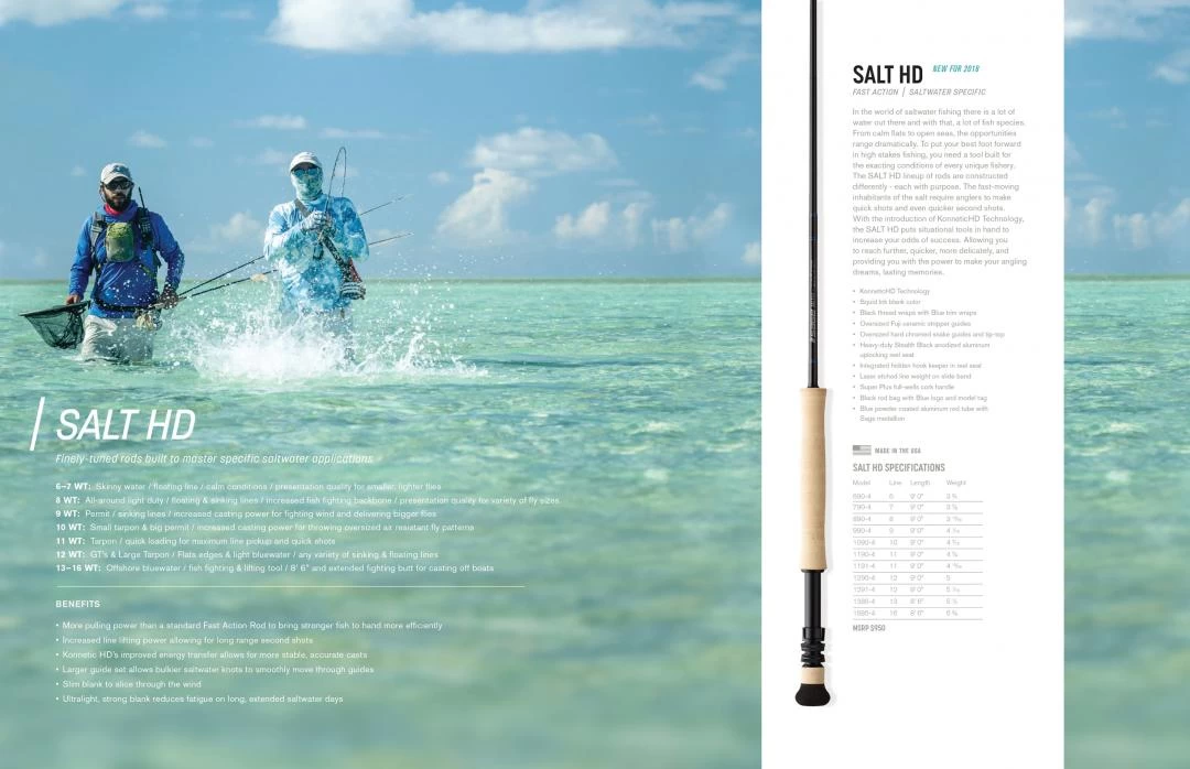 Sage Salt HD 4pc Fly Rod 6 Sage Salt HD 4pc Fly Rod - Image 6