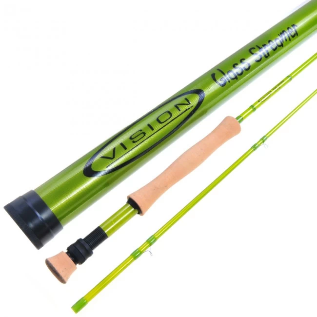 Vision Glass Streamer Fly Rod 2pc 1 Vision Glass Streamer Fly Rod 2pc